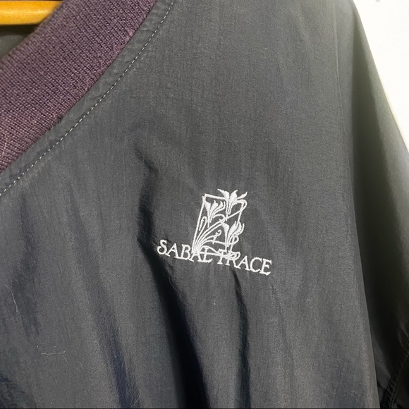 Izod club purple windbreaker size XL - Picture 2 of 4